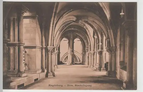 (70626) AK Magdeburg, Dom, Bischofsgang vor 1920