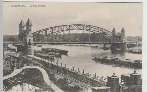 (70618) AK Magdeburg, Königsbrücke, vor 1920