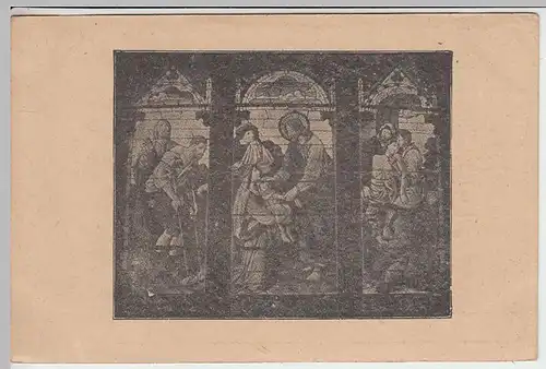 (39513) AK Magdeburg, Pfeiffersche Anstalten, Wand- o. Fenstergemälde um 1905