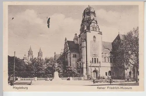 (106503) AK Magdeburg, Kaiser Friedrich-Museum, 1927