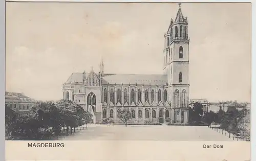 (105238) AK Magdeburg, Dom, vor 1945