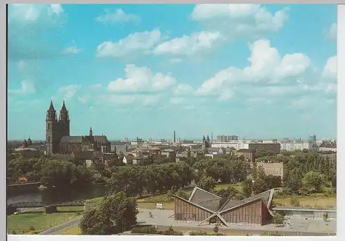 (102108) AK Magdeburg, Stadtansicht 1986