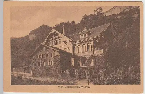 (35604) AK Vitznau, Villa Gaudeamus, vor 1945