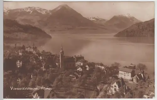 (107589) Foto AK Vitznau am Vierwaldstättersee, 1920er