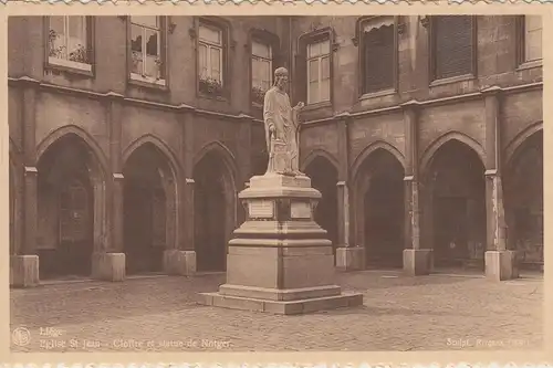 (108083) AK Lüttich, Liège, Eglise St. Jean, Cloître, vor 1945
