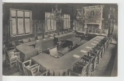 (84491) AK Lübeck, Rathaus, Kriegsstube 1915