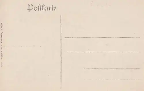 (83669) AK Lübeck, Alte Diele i.d. Großen Burgstraße 24, vor 1945