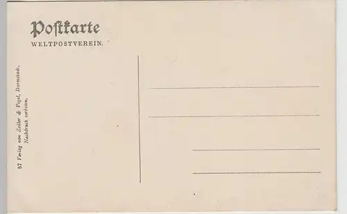 (74107) AK Lübeck, Rathausfassade, vor 1910