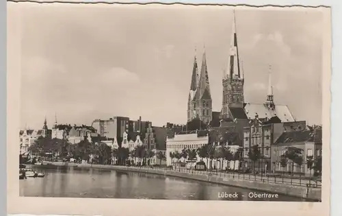 (68233) Foto AK Lübeck, Obertrave