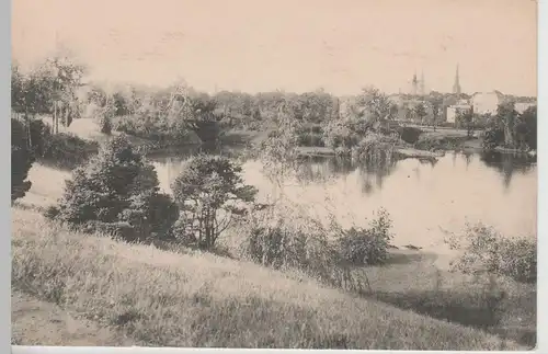 (66398) AK Lübeck, Stadtpark vor 1945