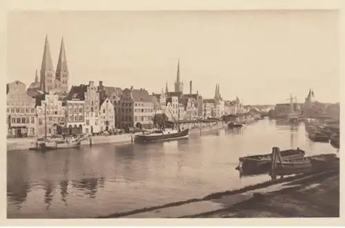 (115) AK Lübeck, Hafen, vor 1945