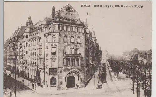 (74328) AK Metz, Hotel Royal, 23. Avenue Foch, vor 1945