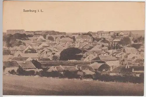 (40585) AK Saarburg i.L., Sarrebourg, Panorama 1910/20er