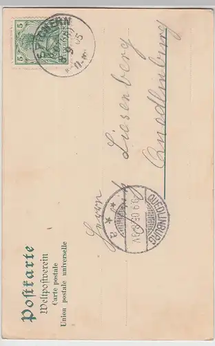 (115126) AK Spichern, Spicheren, Denkmal der 74er 1905