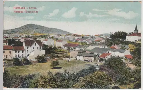 (113351) AK Rombach, Lothringen, Rombas, Panorama, um 1911