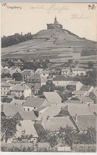 (110406) AK Dagsburg, Dabo, Blick zur St.-Leo-Kapelle 1915