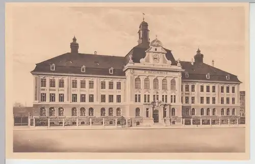 (90480) AK Leipzig Lindenau, IV. Realschule, vor 1945