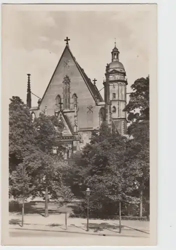 (9047) Foto AK Leipzig, Thomaskirche 1954