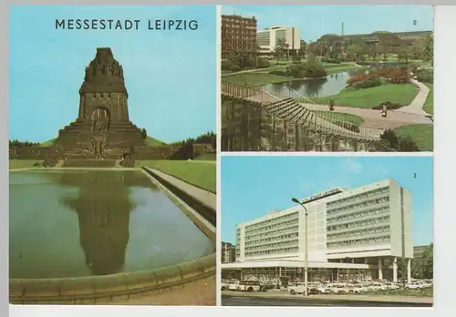 (83503) AK Leipzig, Mehrbildkarte 1971