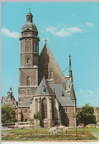 (83304) AK Leipzig, Thomaskirche, gelaufen 1987