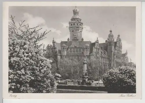 (77148) AK Leipzig, Neues Rathaus, 1936