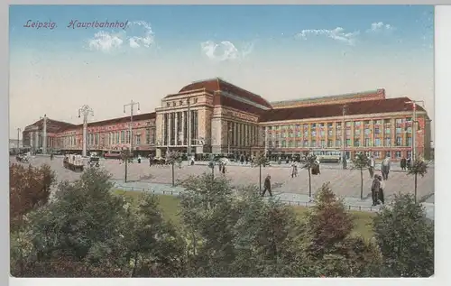 (73692) AK Leipzig, Hauptbahnhof, vor 1945