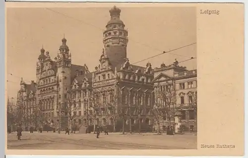 (5553) AK Leipzig, Neues Rathaus, vor 1945