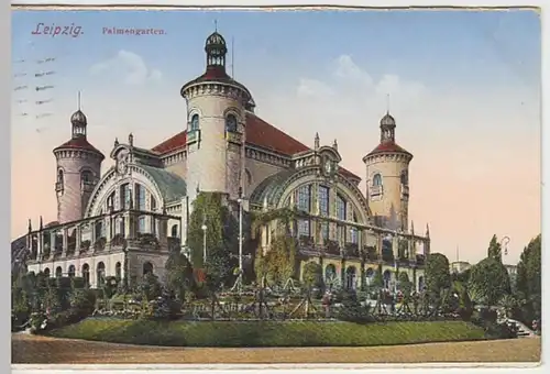 (24890) AK Leipzig, Palmengarten, Gesellschaftshaus 1928