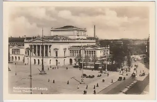 (21670) Foto AK Leipzig, Oper 1937-45