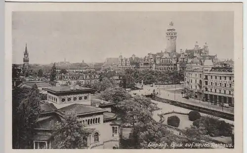 (21652) AK Leipzig, Stadtansicht, Neues Rathaus