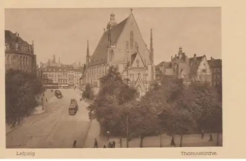 (1598) AK Leipzig, Sachsen, Thomaskirche 1919