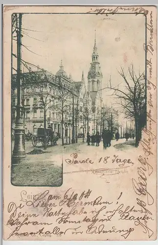 (115132) AK Leipzig, Reformierte Kirche 1904