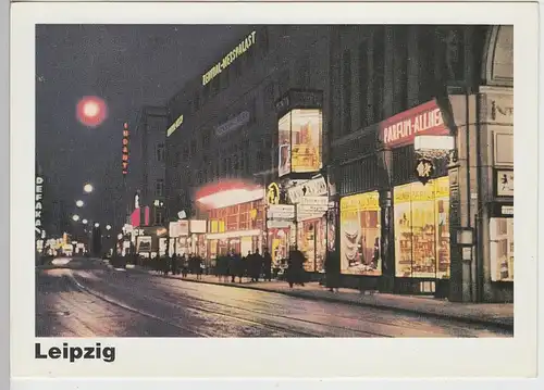 (112306) AK Leipzig, Grimmaische Straße 1990