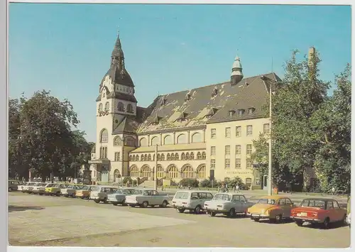 (112226) AK Leipzig, Zoo, Kongreßhalle, Restaurant, Parkplatz 1988