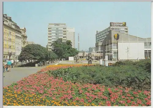 (112209) AK Leipzig, Sachsenplatz 1990