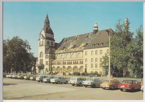 (112199) AK Leipzig, Zoo, Kongreßhalle, Restaurant, Parkplatz 1988