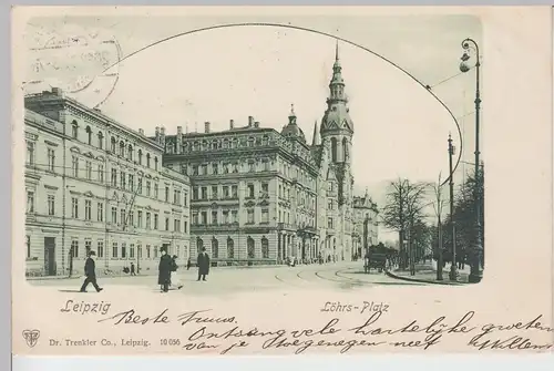 (110928) AK Leipzig, Löhrs-Platz 1900