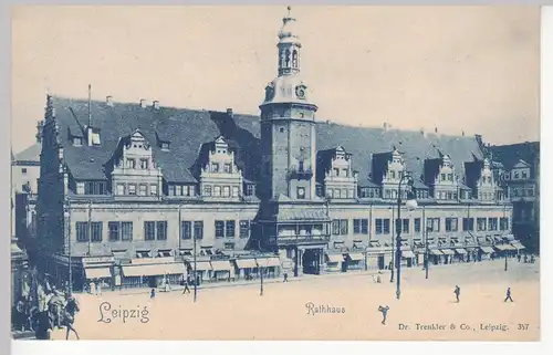 (109501) AK Leipzig, Altes Rathaus, bis 1905