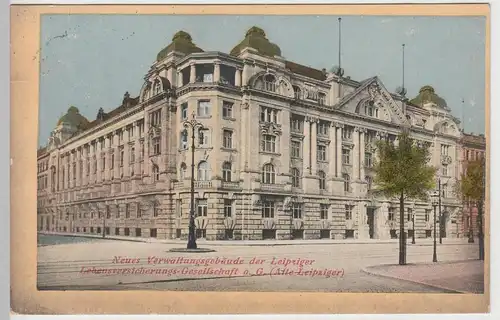 (104784) AK Leipzig, Verwaltungsgebäude d. Leipz. Lebensvers.-Ges. 1914