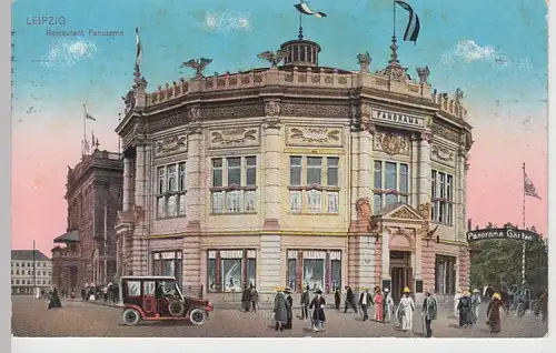 (103178) AK Leipzig, Restaurant Panorama, 1916