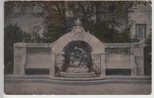 (103175) AK Leipzig, Märchenbrunnen am Thomasring, 1916