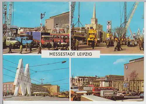 (103009) AK Leipzig, Mehrbildkarte, Technische Messe 1969