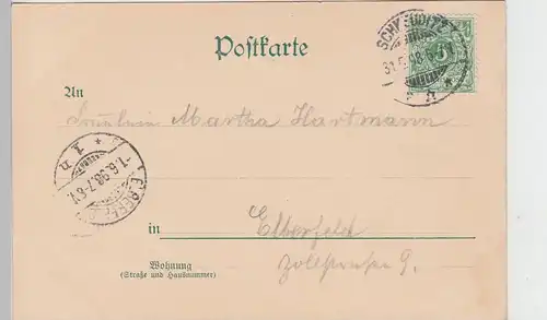 (101214) AK Gruß aus Leipzig, Johannapark, Lutherkirche 1898