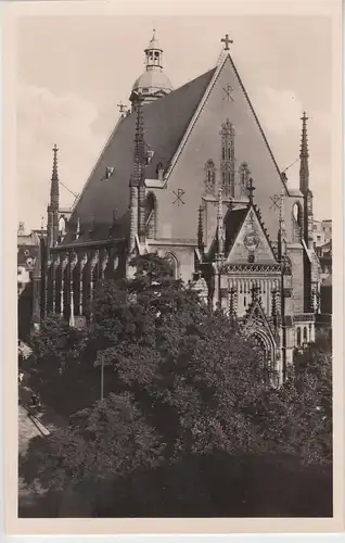 (100682) Foto AK Leipzig, Thomaskirche, vor 1945