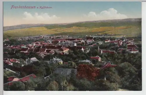 (88564) AK Frankenhausen am Kyffhäuser, Totale vor 1945
