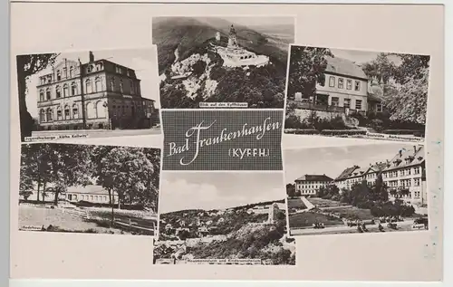 (79177) Foto AK Bad Frankenhausen, Kyffhäuser, Mehrbild 1963