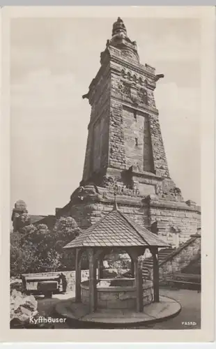 (7267) Foto AK Steinthaleben, Kyffhäuserdenkmal 1954