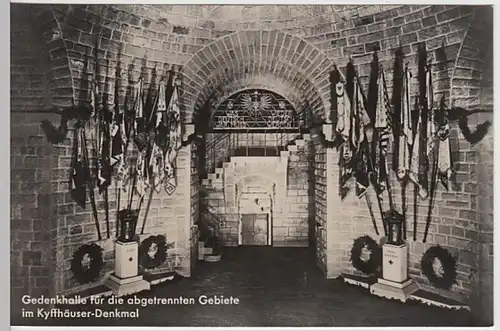 (23651) Foto AK Steinthaleben, Kyffhäuserdenkmal, Gedenkhalle 1922-38