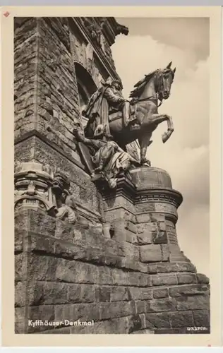 (14431) Foto AK Steinthaleben, Kyffhäuserdenkmal 1956