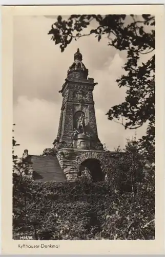 (14421) Foto AK Steinthaleben, Kyffhäuserdenkmal 1956